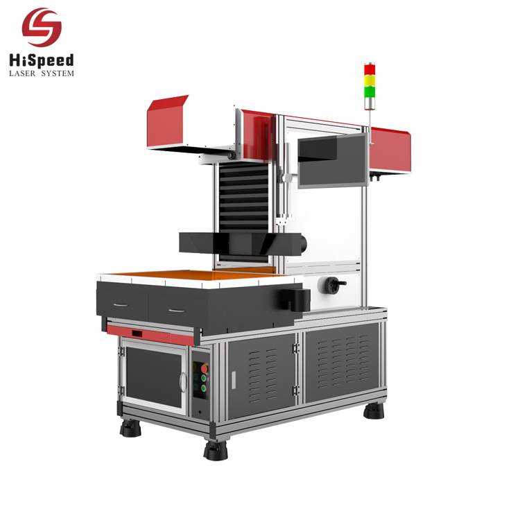 Large Size 3D Dynamic CO2 Laser Marking Machine & Laser Engraving Machine for Paper Card