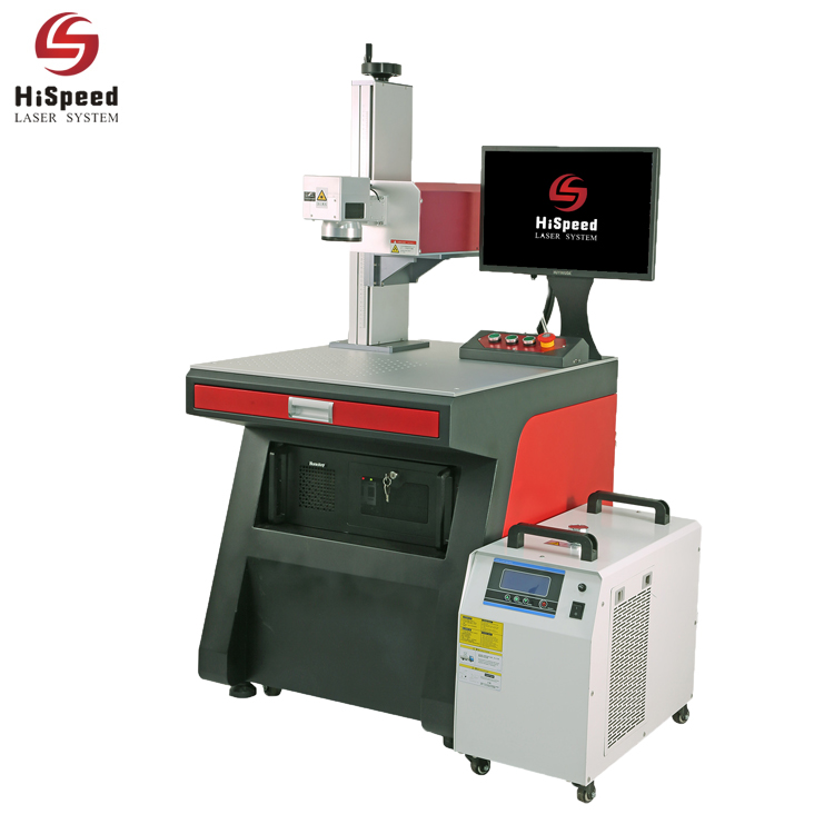 Desktop UV Laser Marking Machine & Laser Engraving Machine 3W 5W 10W for Plastic Marking